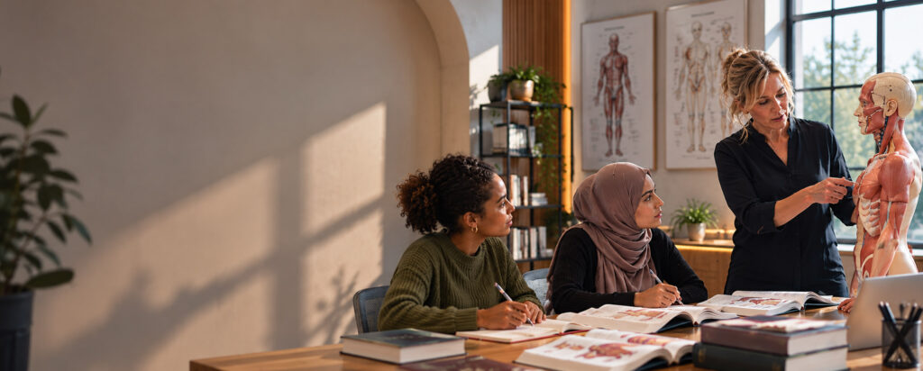 Anatomy Lesson in a Modern Classroom
